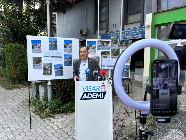 Visar Ademi prezanton planin për pastrimin dhe rimëkëmbjen e Gostivarit