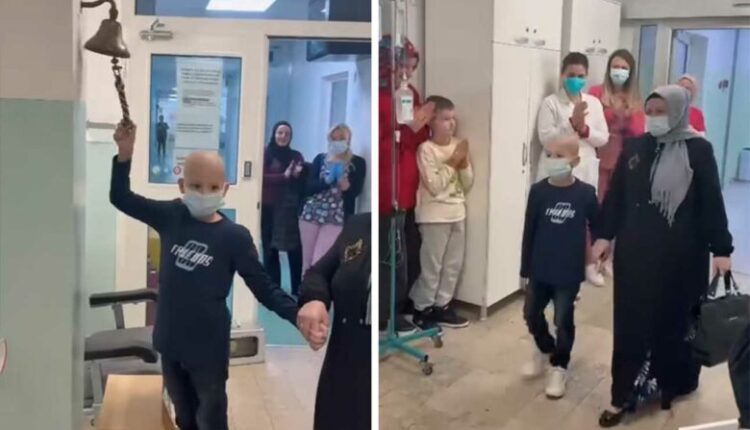 Amiri i vogël e mposhti sëmundjen e Leukemisë, i bie ziles së fitores (VIDEO)