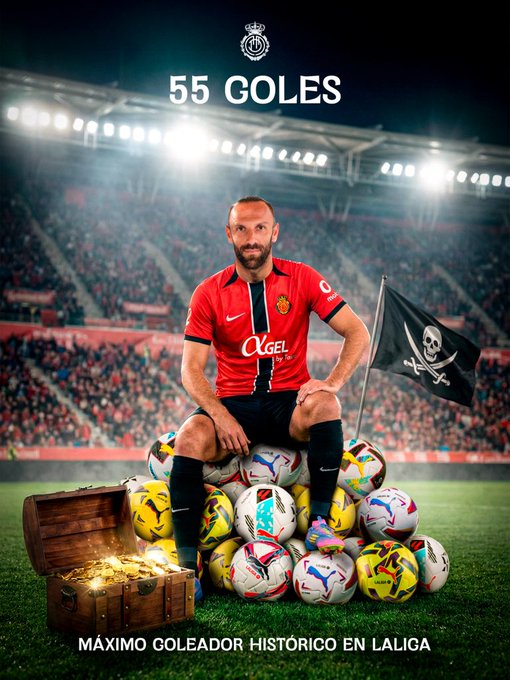 Vedat Muriqi bëhet golashënuesi më i mirë në historinë e Mallorcës  thyen rekordin e Samuel Eto o