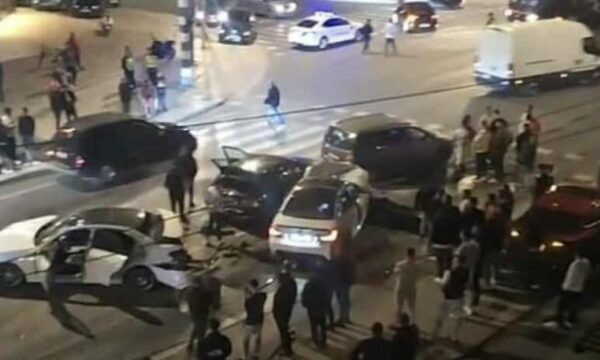 Dhjetë persona të lënduar nga aksidenti zinxhir në Gjorçe Petrov