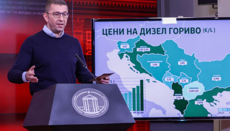 Mickoski: Sipas FMN-së, jemi ndër tre vendet e para në Evropë për masat kundër krizës së çmimeve